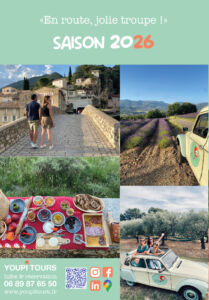 Circuits Provence sur-mesure 2026. Bespoke tours in Provence. Guide Pétillante. Français + English + Español. Humaine par nature. @Youpi Tours