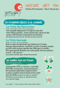 Circuits Provence sur-mesure 2026. Bespoke tours in Provence. Guide Pétillante. Français + English + Español. Humaine par nature. @Youpi Tours
